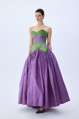 HC25-D-1004-Purple-34 raisa_vanessa royal-purple-silk-shantung-ball-gown-with-pistachio-green-flower-embroidery