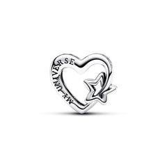 Pandora Sølv heart charm