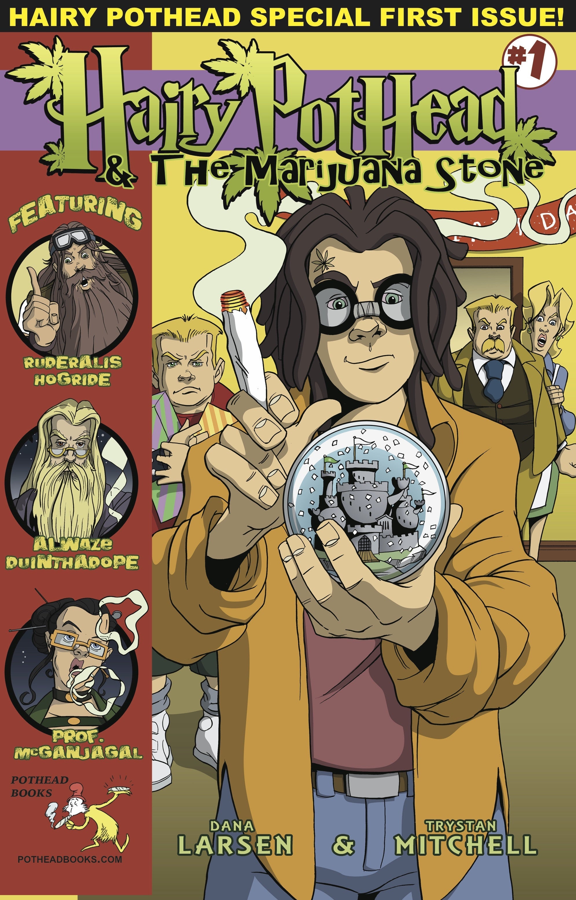 Hairy Pothead Comic #1 - "Yer a Weedster!"