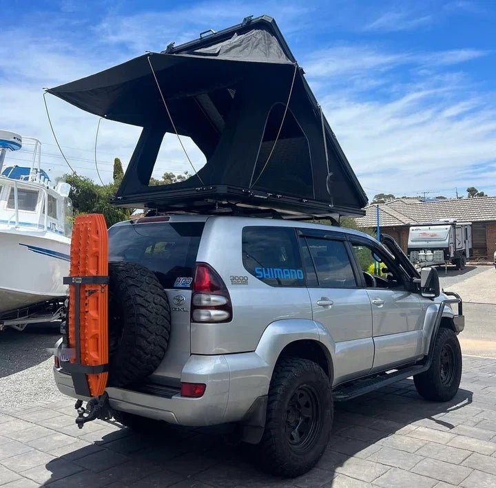 Tente de toit en aluminium style nouveau coque dure
