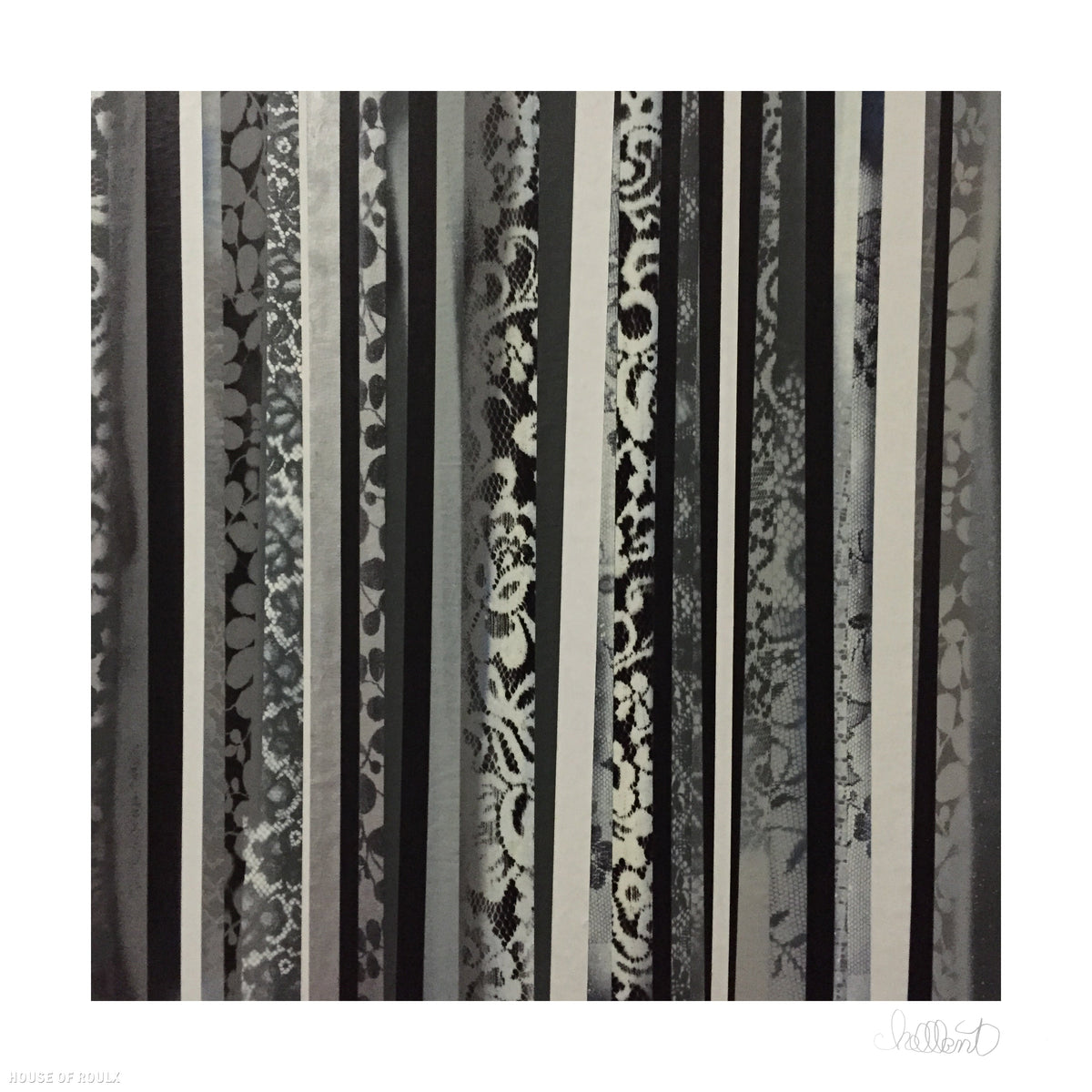 JMikal Davis aka Hellbent "Demo (black, white, and grey)" - BLM BENEFIT TIMED RELEASE - 12 x 12"