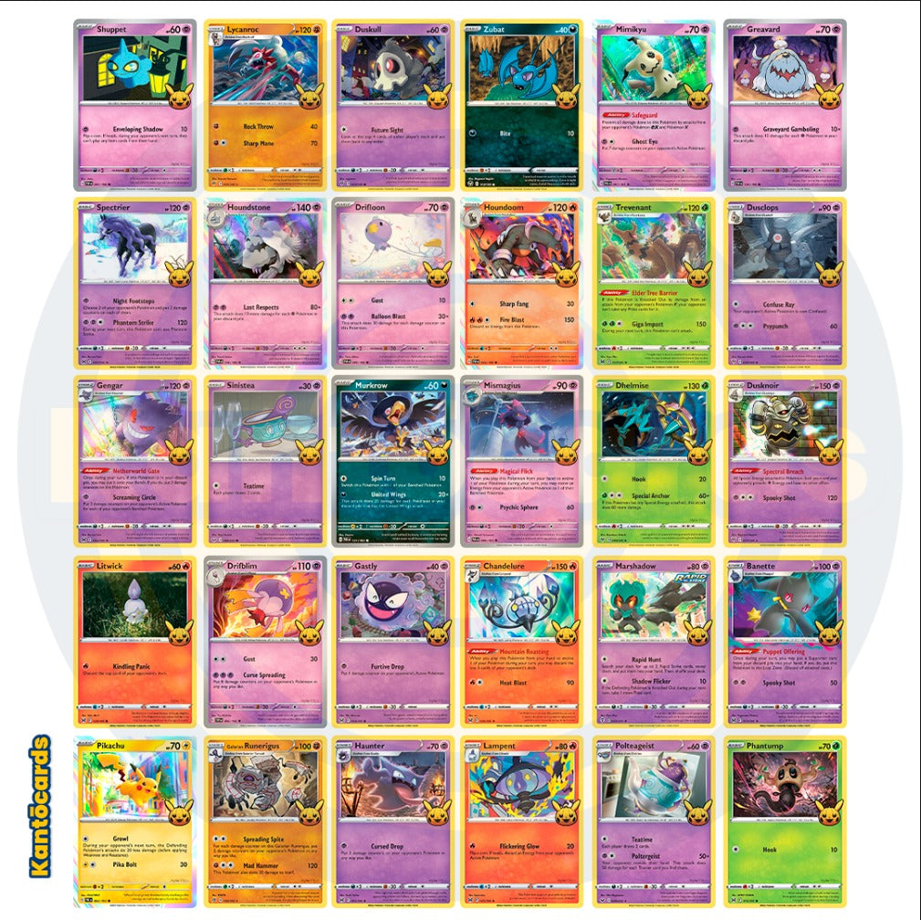 Coleccion completa de cartas Trick or Trade 2023-Kantocards