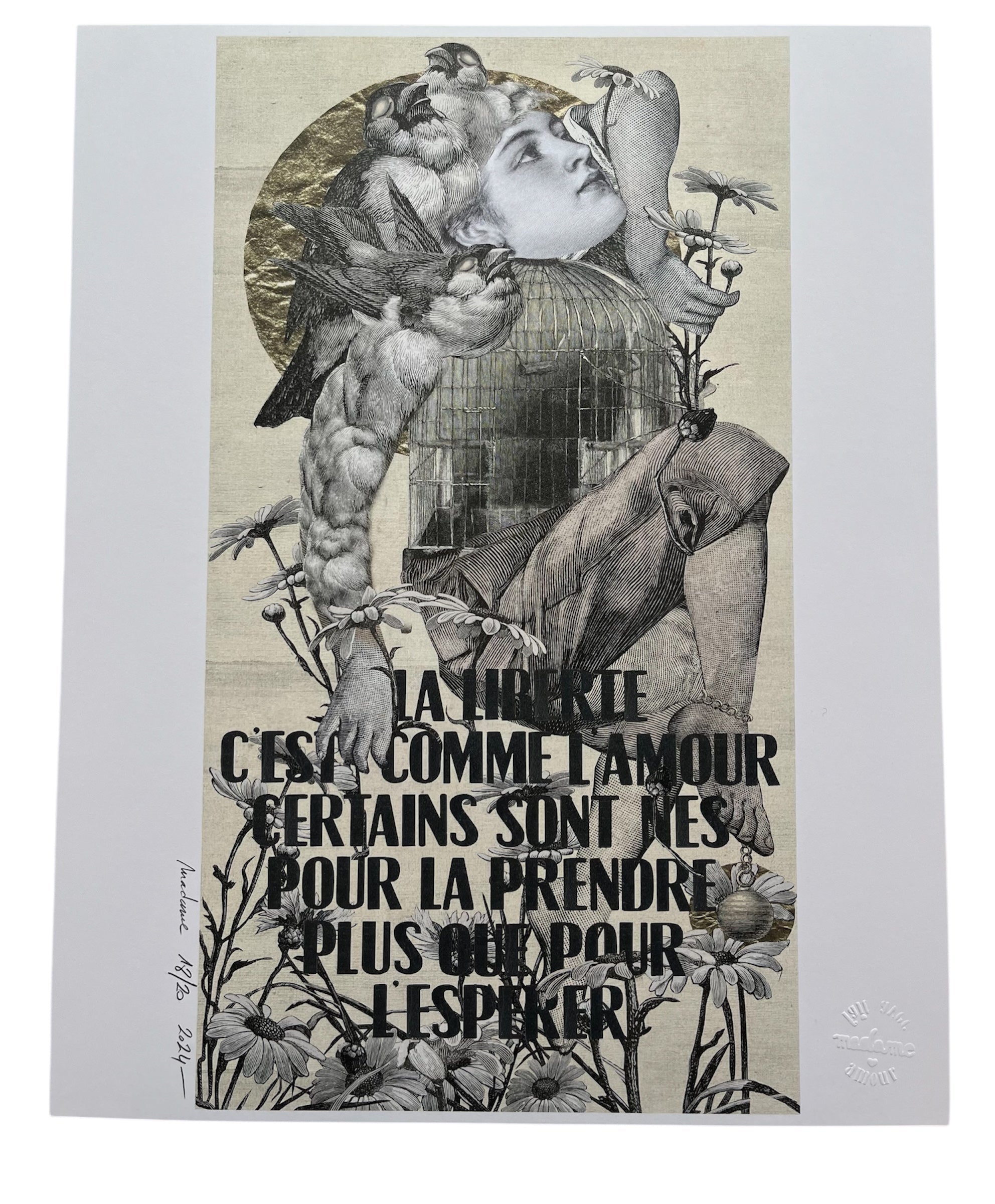 MADAME - La liberté c'est comme l'amour, certains sont nés pour la prendre plus que pour l'espérer