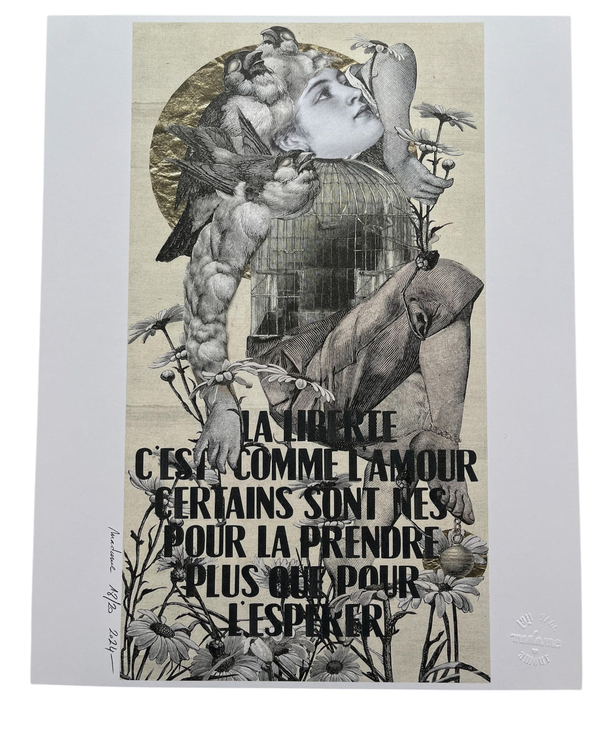 MADAME - La liberté c'est comme l'amour, certains sont nés pour la prendre plus que pour l'espérer