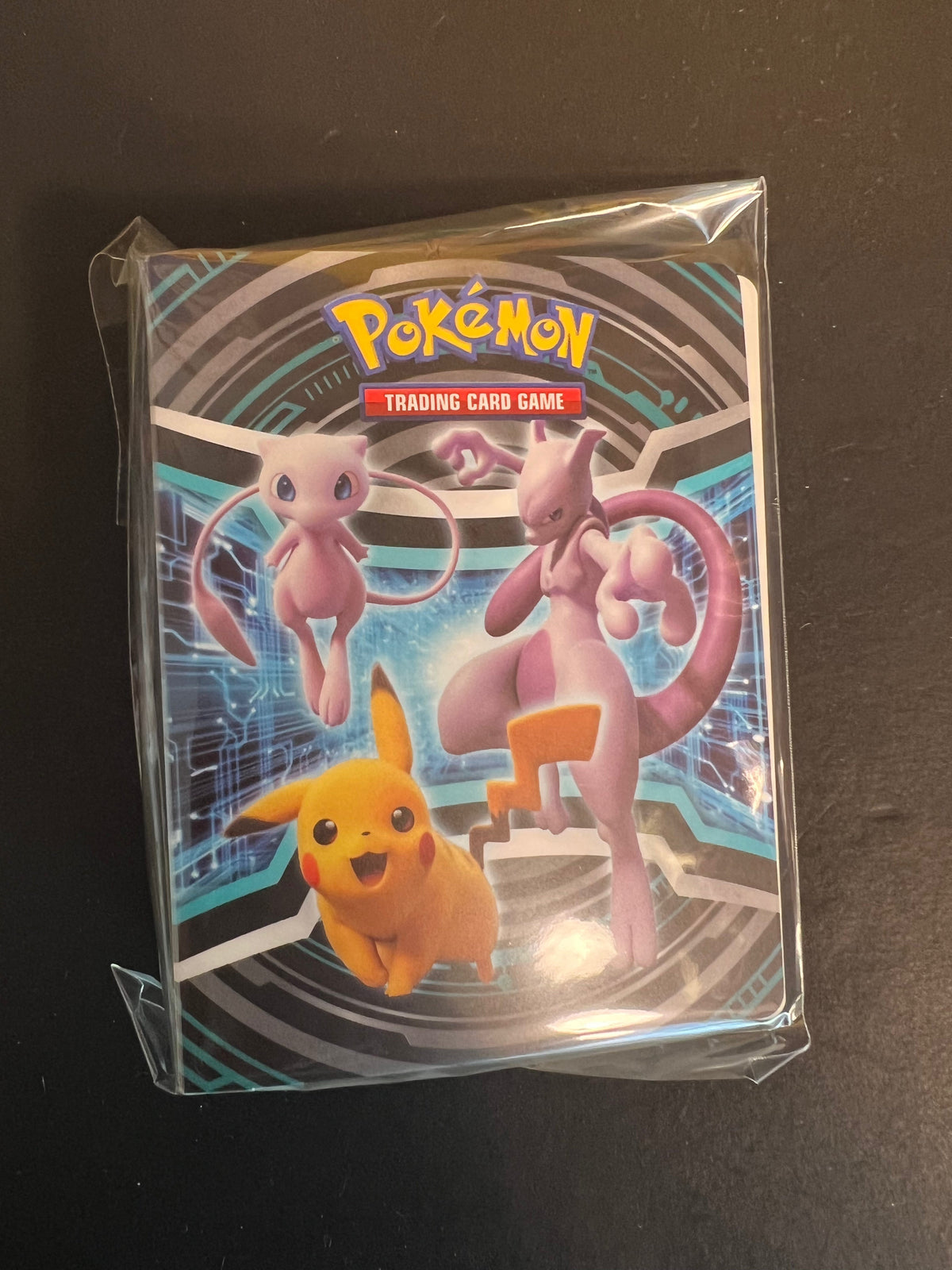 Pokemon Mini Card Binder - Pikachu, Mew, Mewtwo & Charizard