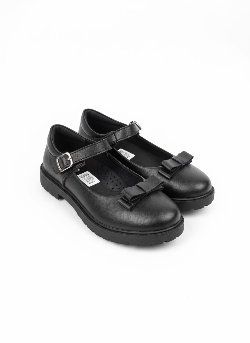 Zapatos negros chongo niña 154114000-000002 escolar