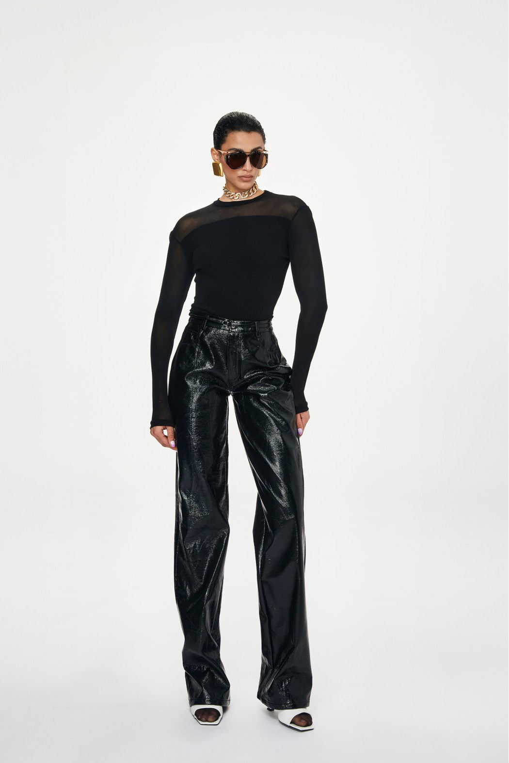 Smithers vinyl pants