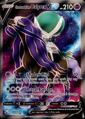 Shadow Rider Calyrex V Full Art - 171/198 - Chilling Reign - Holo - Card Cavern