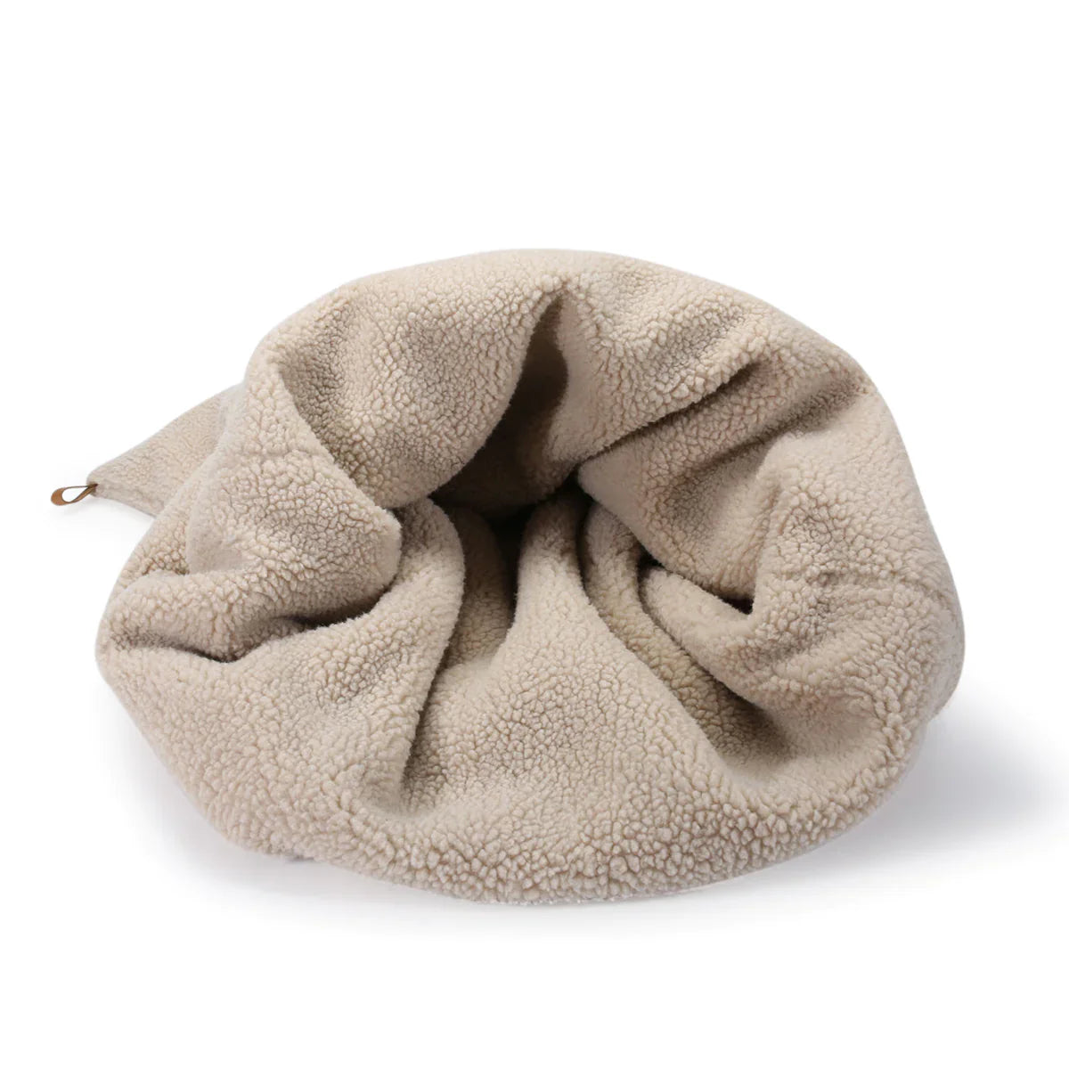 Kuschelschlafsack Teddy Beige