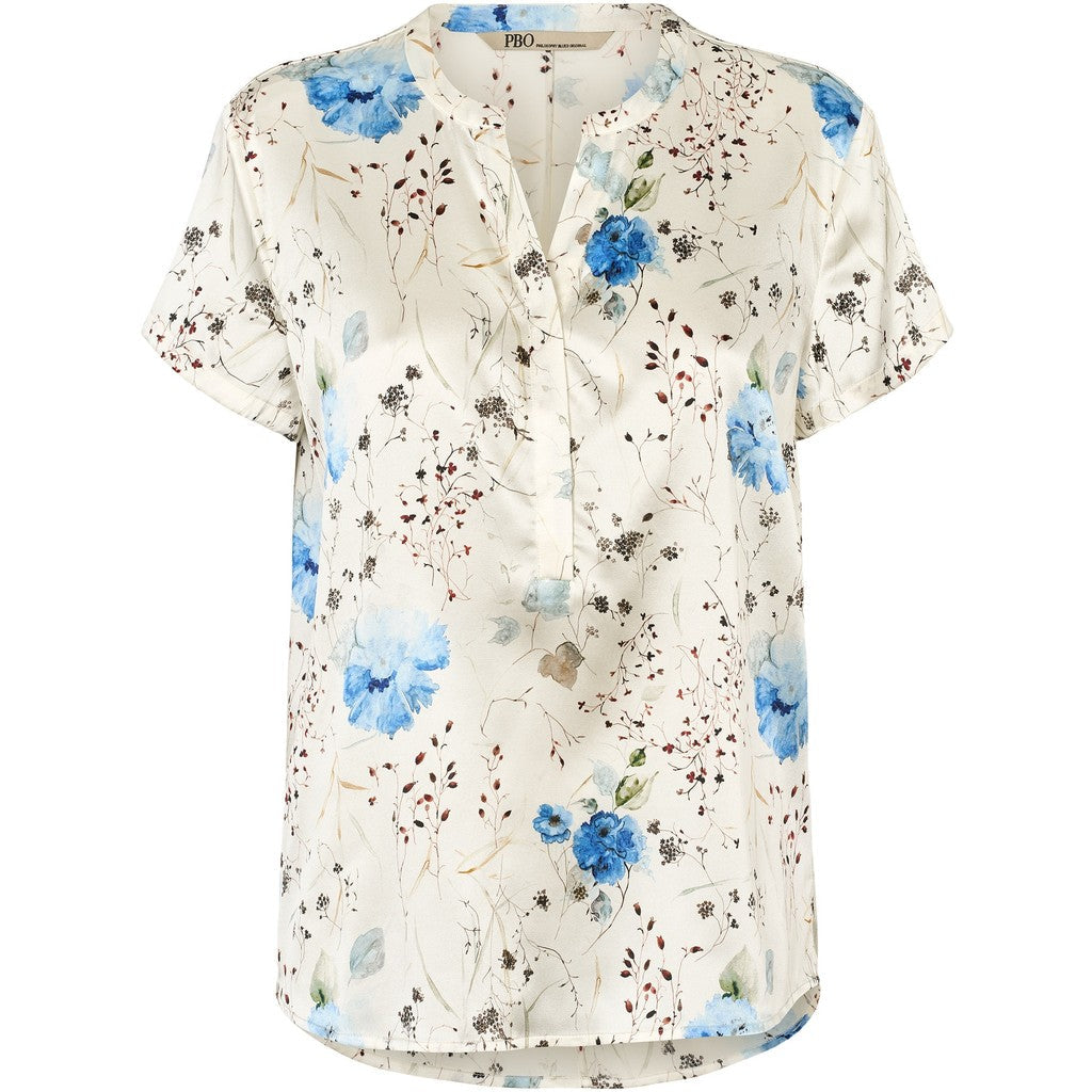 PBO - Blaine silk top - Light flower