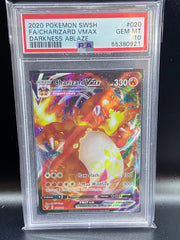 Charizard VMAX Darkness Ablaze 020/189 PSA 10