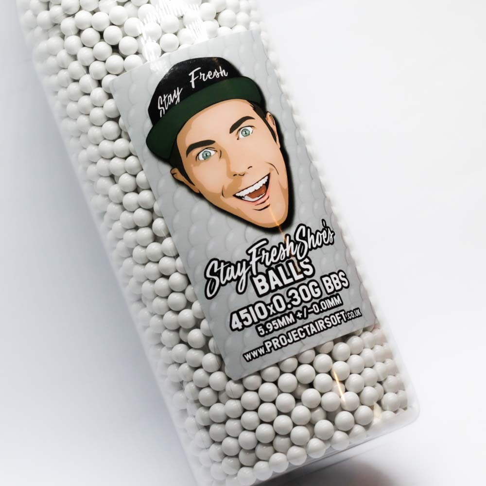 0.30g Bio 6mm StayFreshShoe's Balls - Airsoft BBs