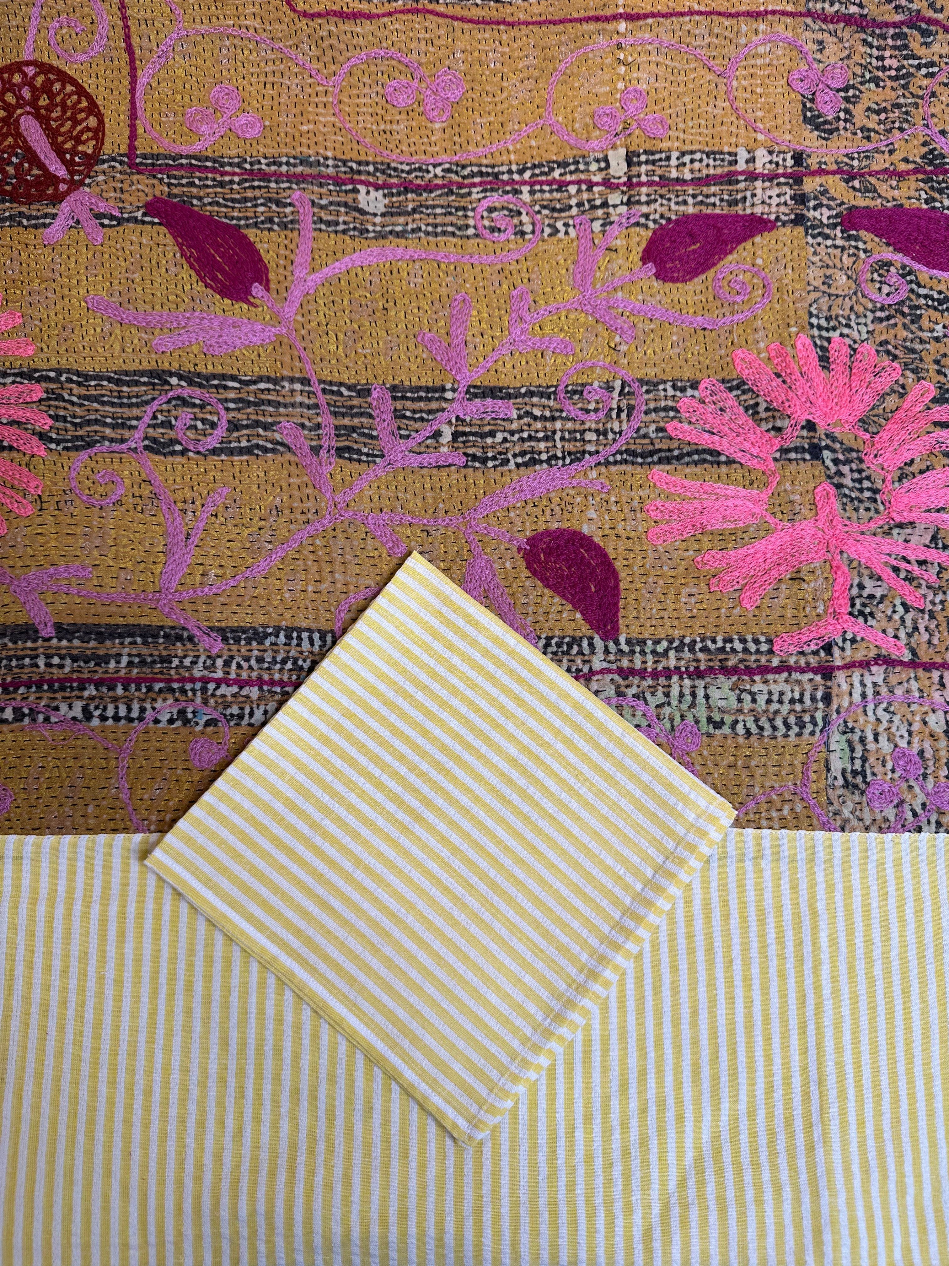 Ensemble Nappe + Serviettes N°19