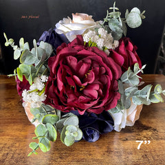 Kailey Navy Ivory Burgundy Bundle
