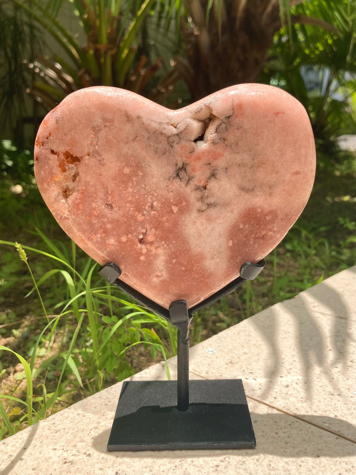 Druzy Pink Amethyst Heart | harmony & divine feminine