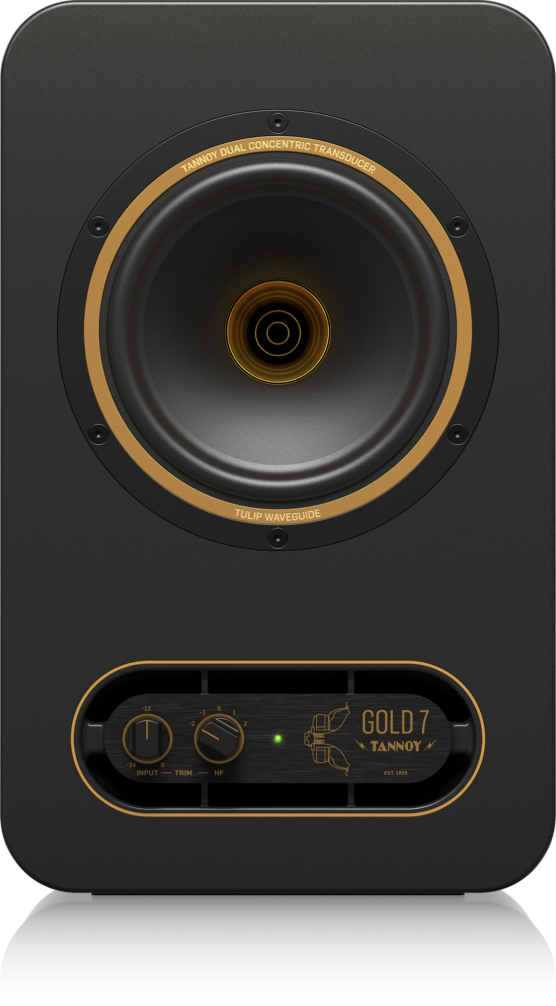 Tannoy GOLD 7 Premium 300-Watt Bi-Amplified Nearfield Studio Reference Monitor with Proprietary 6.5" Dual Concentric Point Source Technology