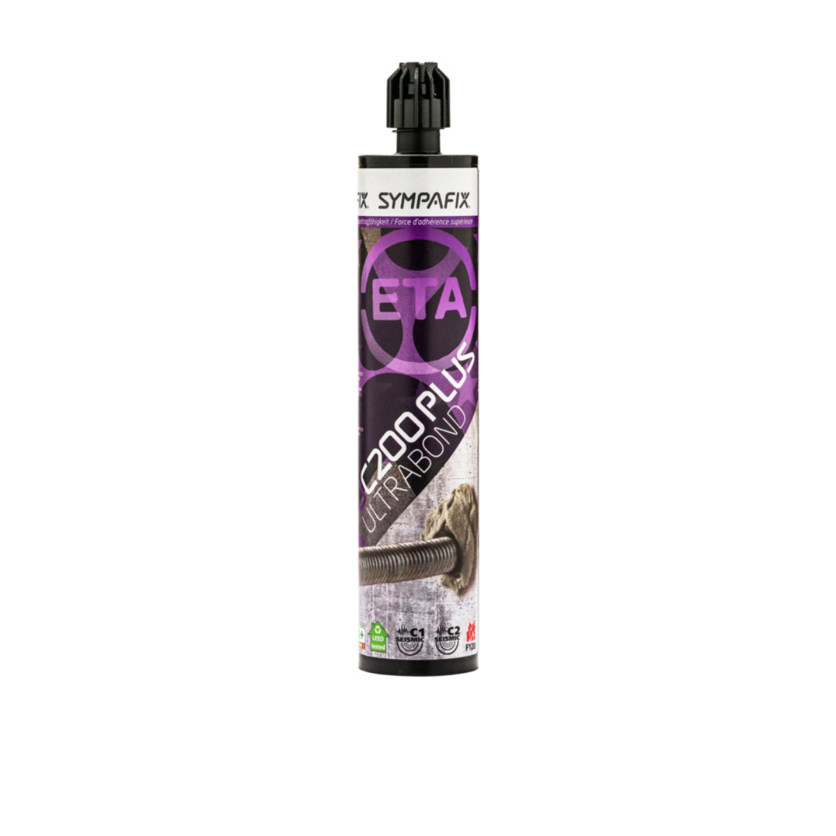 Chemisch anker C200-PLUS ULTRABOND hybride mortel snelhardend ETA-1 ETA-TR023 FR-120