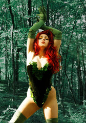 Cosplay ivy adults sexy bodysuit Ivy Poison ivy suit Sexy Poison Ivy Costume