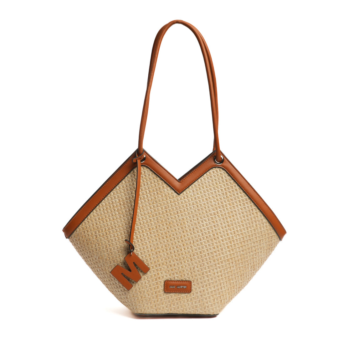 Petit sac cabas Saint-Raphaël Mac Alyster Cognac