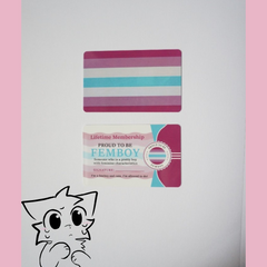 Femboy Exclusiv Set- Proud to Be a Pretty Femboy Edition Femboyflag