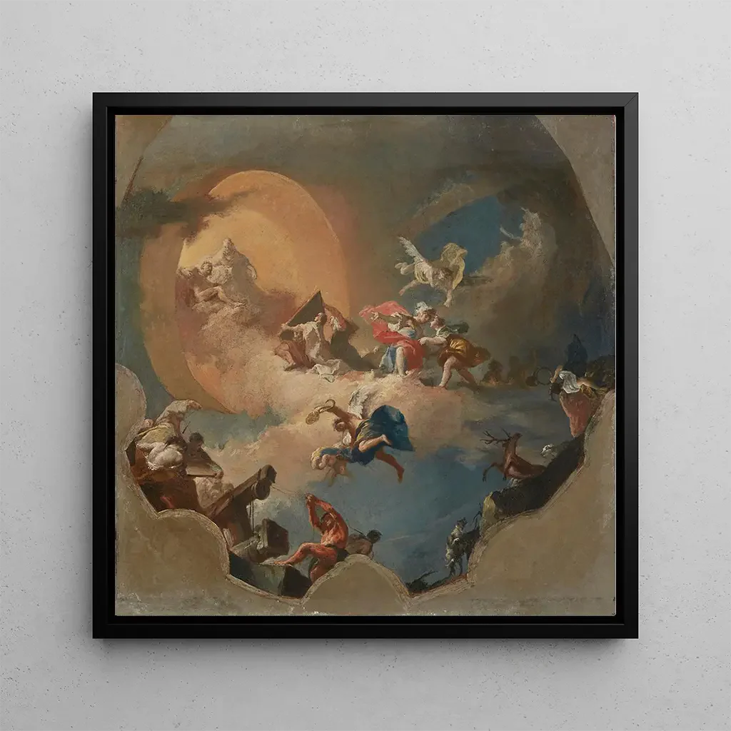 L'Apothéose des Arts - Giovanni Battista Tiepolo