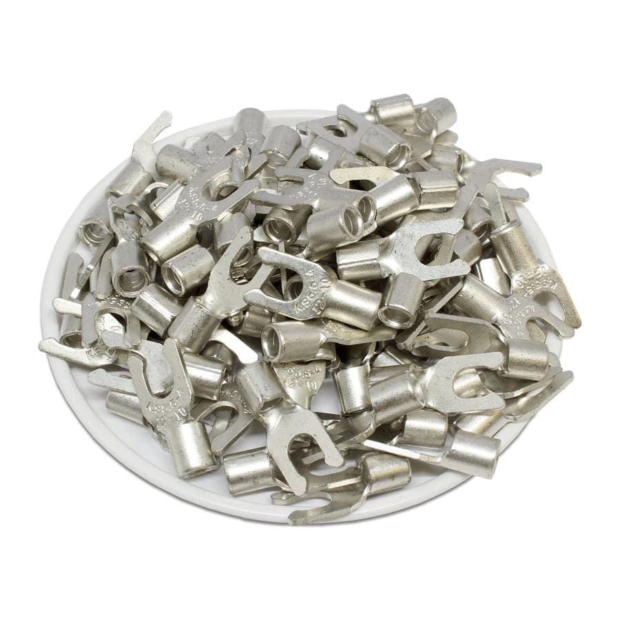 LSNB5-4 Non Insulated Locking Spade Terminals 12-10 AWG - Ferrules Direct