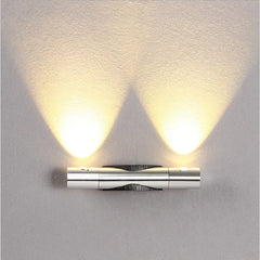 DuoGlow – Dubbel LED Vägglampa Med Justerbara Spotlights