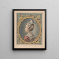 LouisMarin Bonnet - Head of a Young Girl turned toward the Left.webp