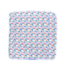 MBTA Vehicles Pattern Baby Blanket-Sidetrack-Fritz and Gigi