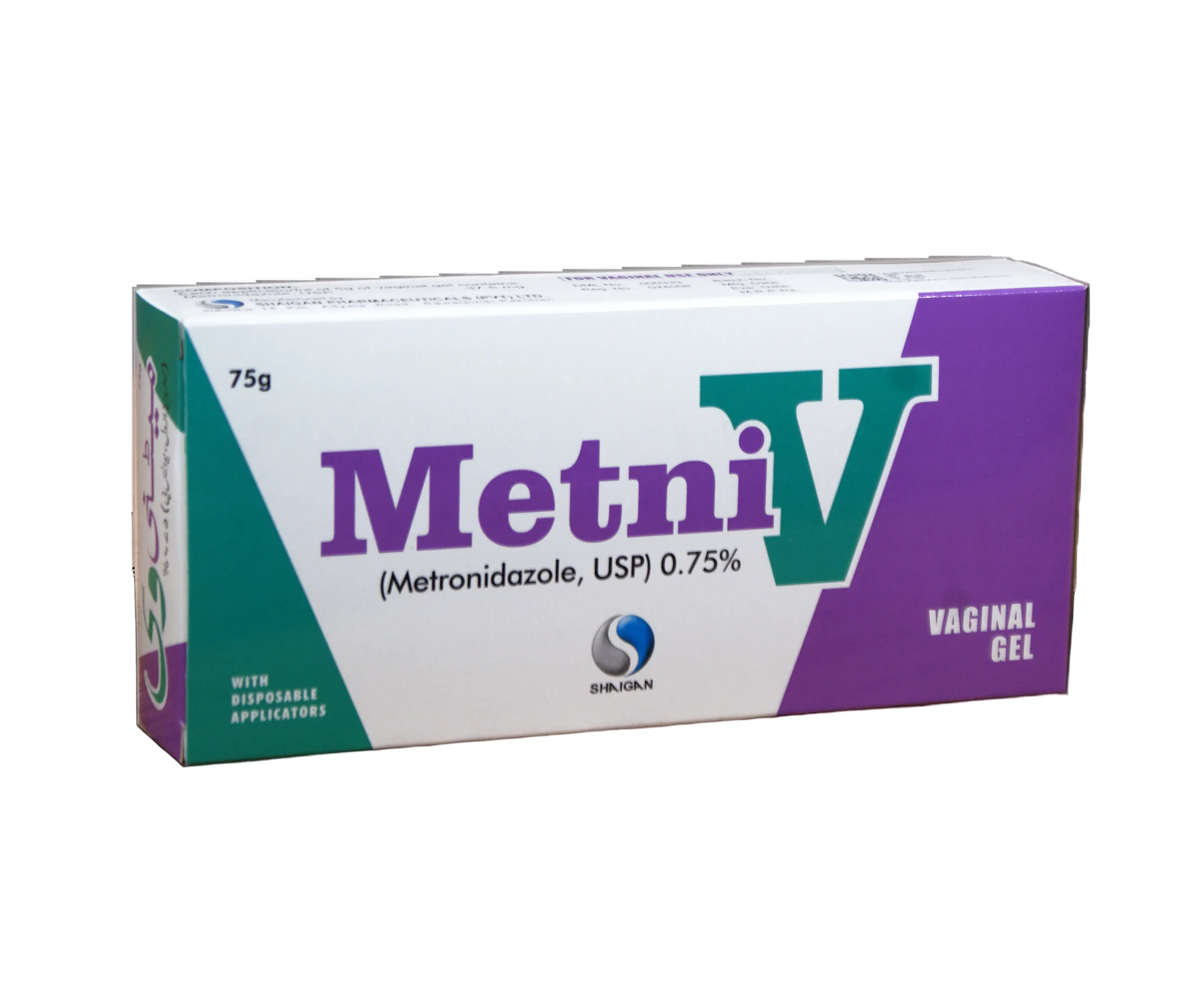 Metni V Vag Gel 75g – Metronidazole Intravaginal Gel for Bacterial Vaginosis Treatment