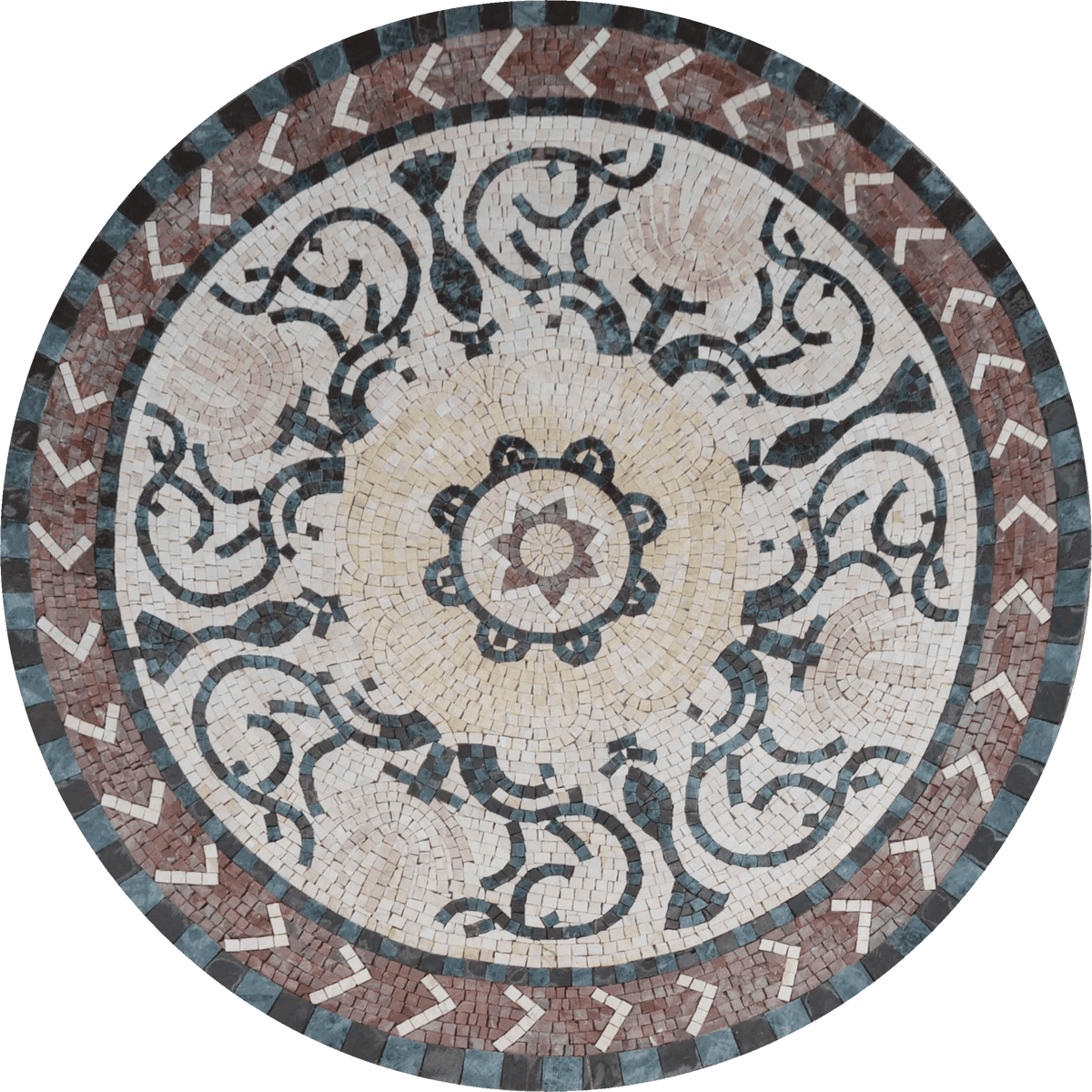 Mosaïque Médaillon Fiona