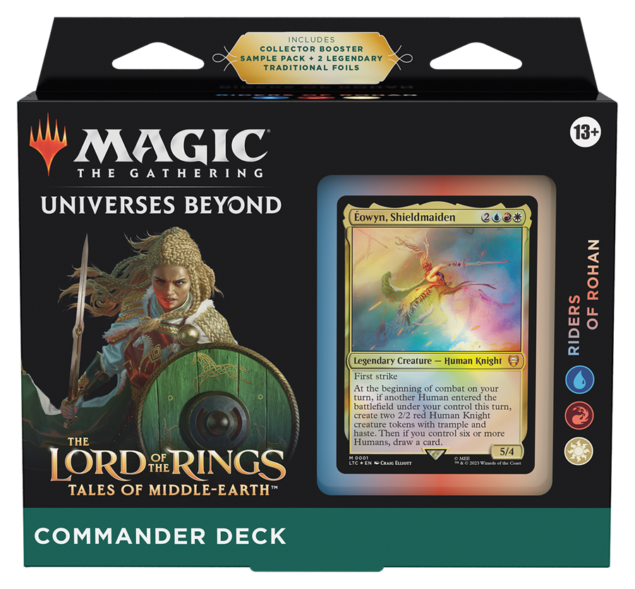 Lord Of The Rings- Commander Decks - Riders of Rohan - WZRD TCG
