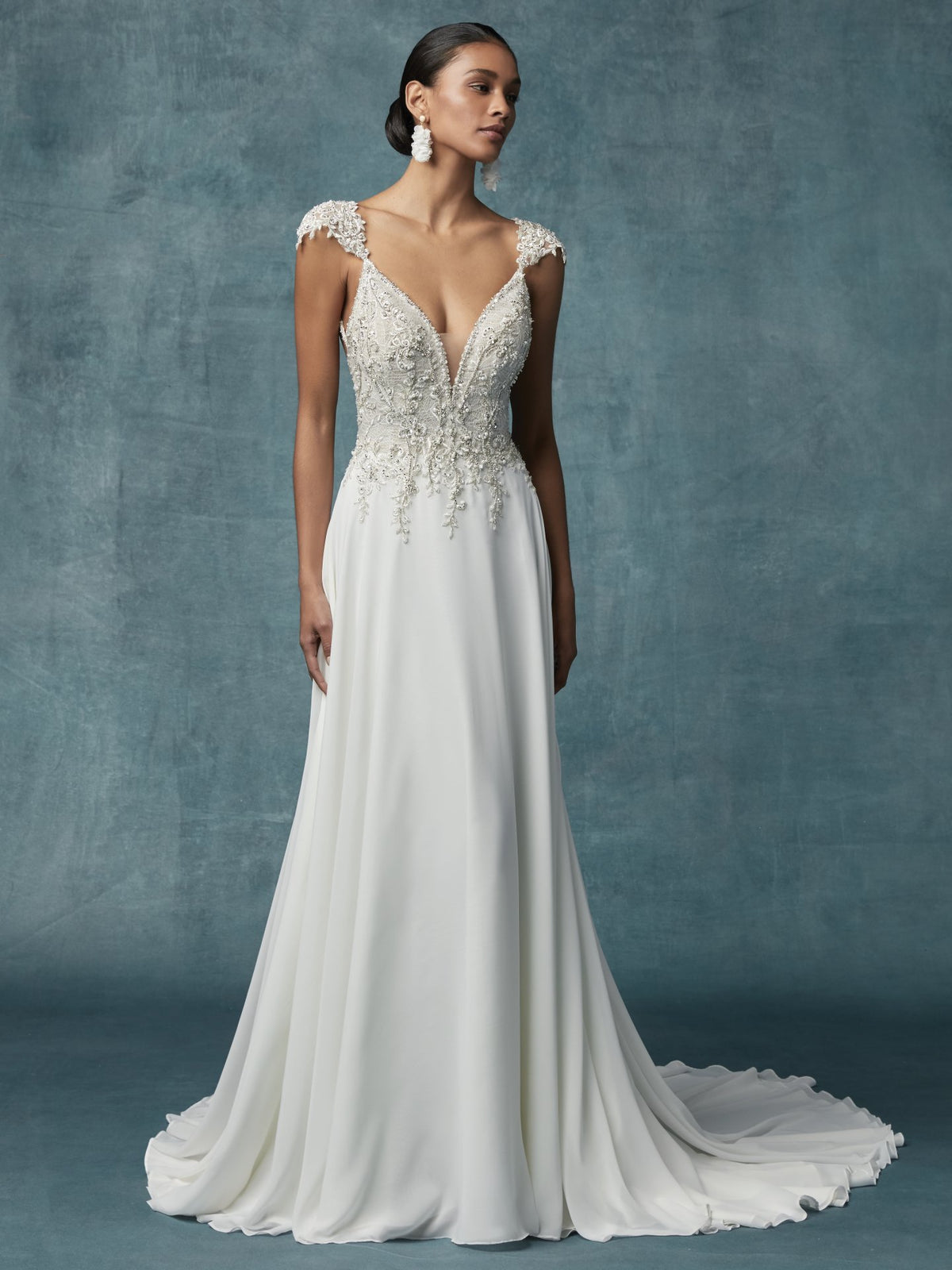 Fabulous Wedding Dresses With a Variety of Beaded Sleeves