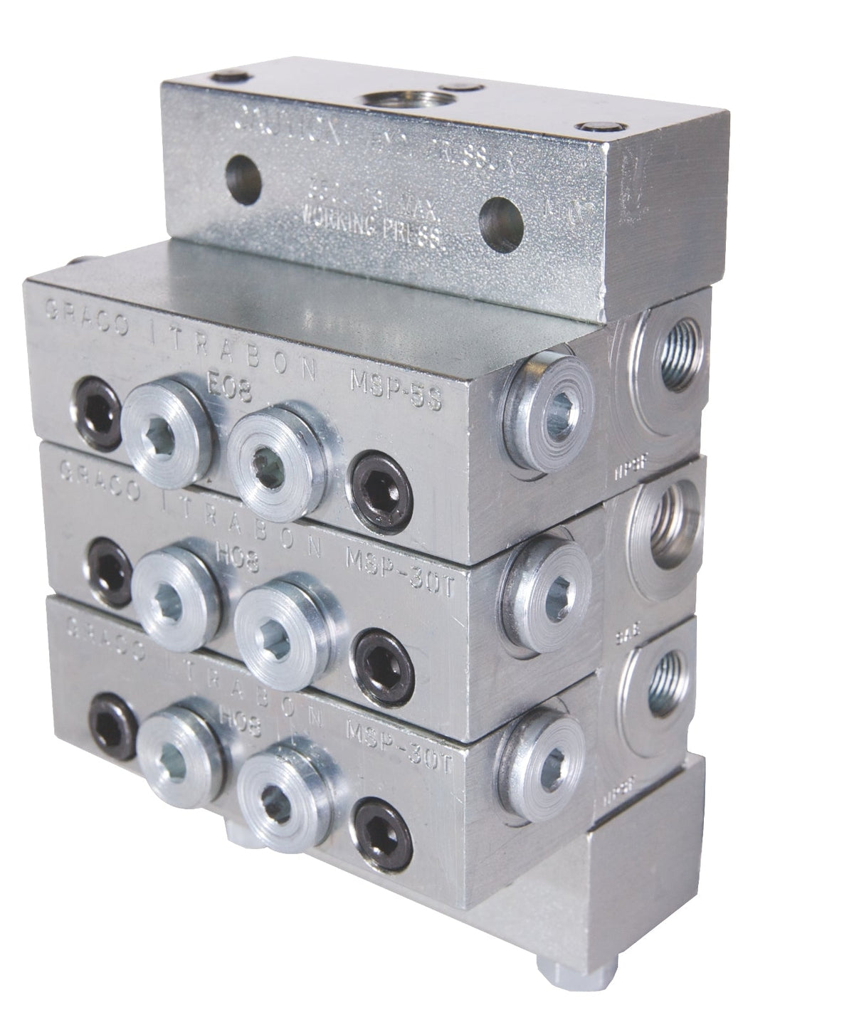 Graco Trabon® MSP Modular Divider Valve - MSP-10S - 0.33 cm³ (0.020 in³)