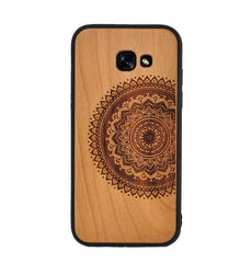 Kirschholz Handyhülle Samsung Galaxy A5 2017 - Lebensblume