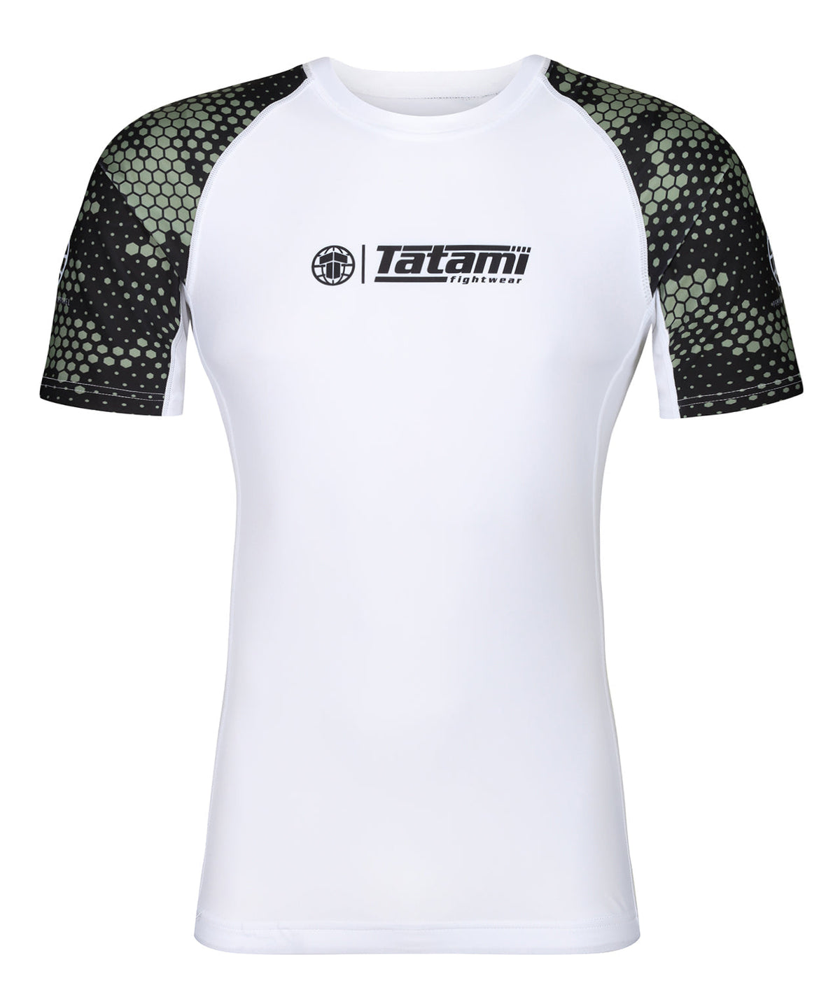 Renegade Rash Guard - White & Green