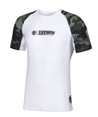 Renegade Rash Guard - White & Green