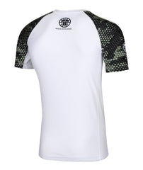 Renegade Rash Guard - White & Green