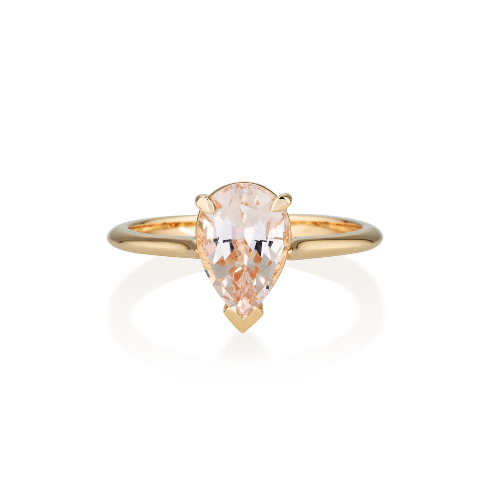 Morganite Ring | Saskia
