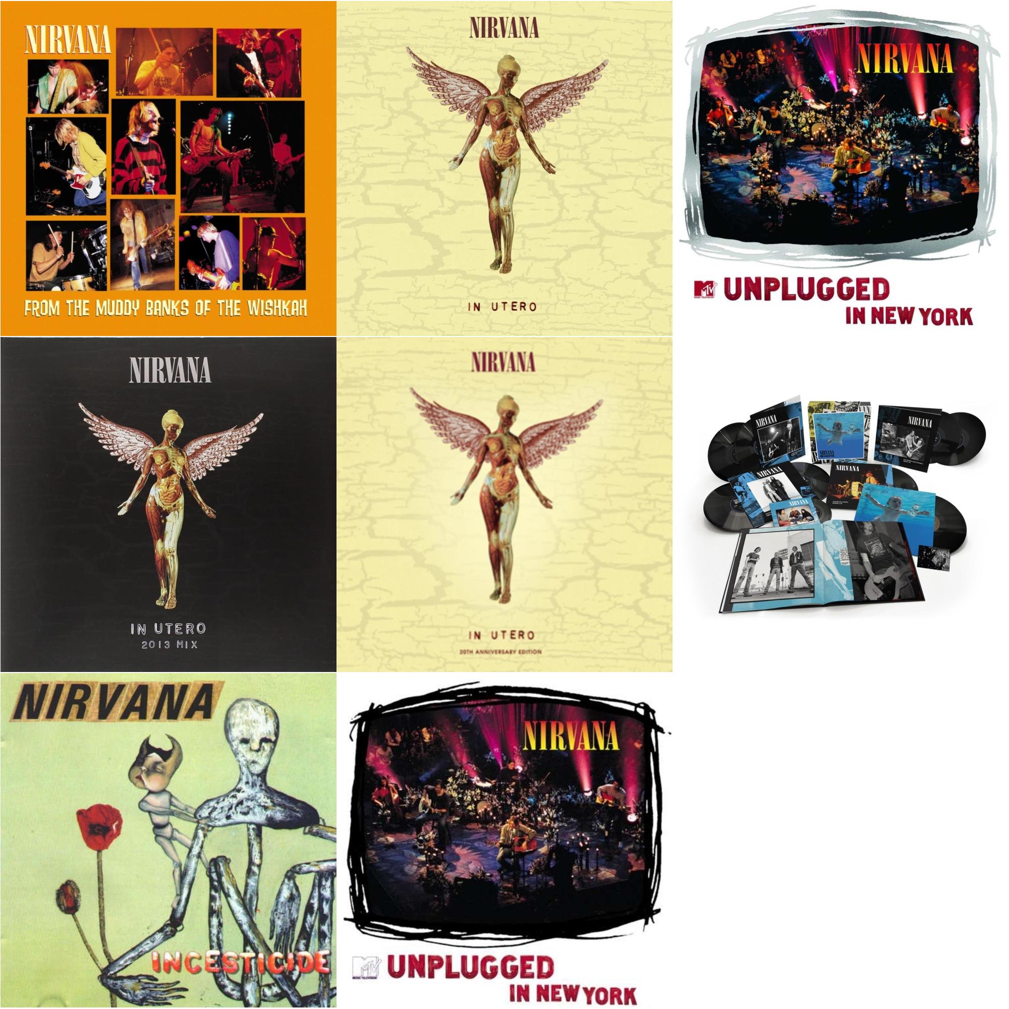 This is a 8 LP Vinyl SKU bundle.
1.This LP Vinyl is brand new.Format: LP VinylMusic Style: Alternative RockThis item's title is: Nevermind (30Th Anniversary/Super Deluxe/8LP/7Inch)Artist: NirvanaLabel: GEFFENBarcode: 602435979861Release Date: 5/27/2022
2.This LP Vinyl is brand new.