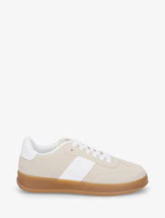Baskets classiques en simili - Beige - 1