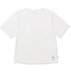 Nanga Dry Mix Raglan Sleeve T-Shirt White