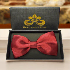 Nœud Papillon Satiné Rouge - Gentlemen's Code