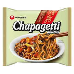 Kjøp Nongshim Chapagetti Chajang Myun Noodle, 140g på nett - Fodda.no Asiatiske nettbutikk