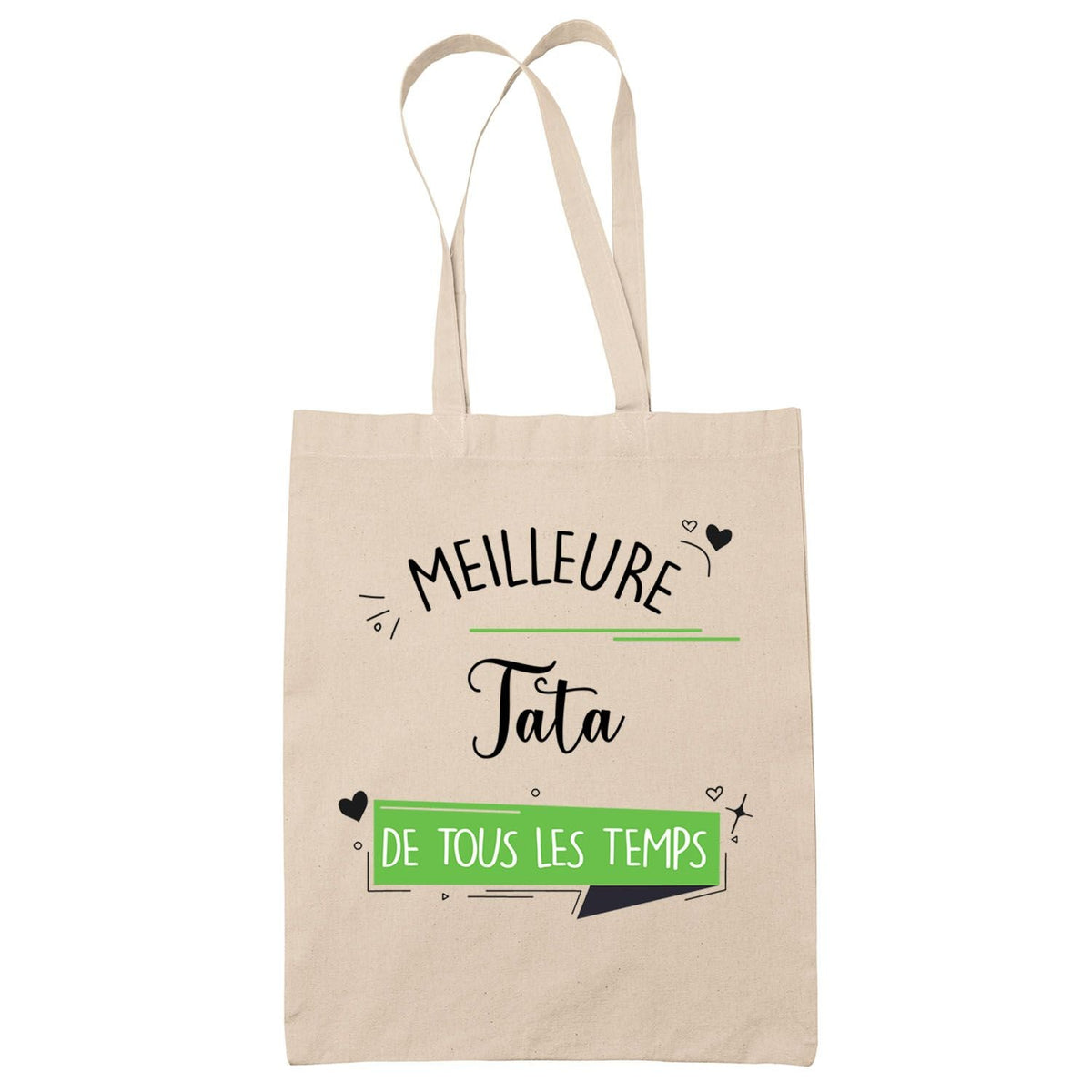 Tote Bag Meilleure Tata de tous les temps - Planetee