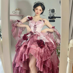 Meow Fruit Swan Fantasy 2.0 Princess Elegant Prom Dress