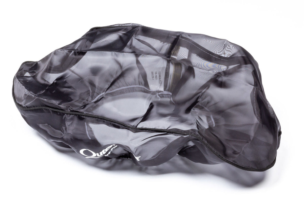 Outerwears 10-1021-01 Pre-Filter Black Oval 15 in x 5.5in x 3.75in Tall