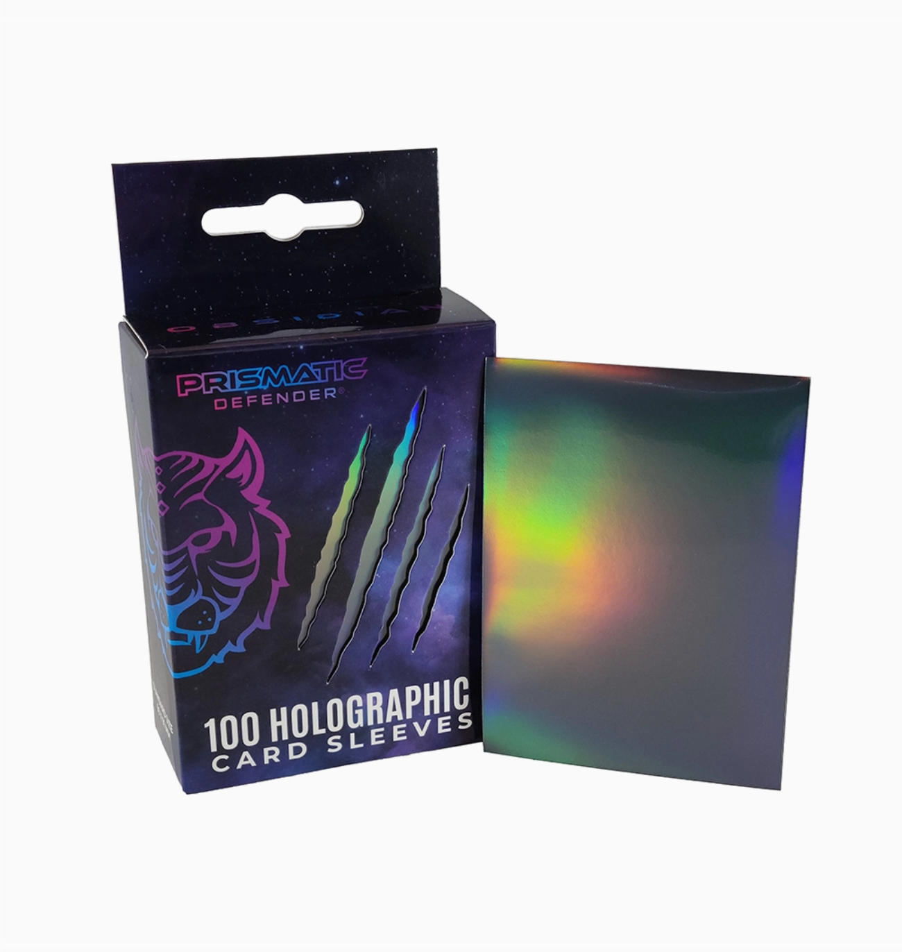 Prismatic Defender - Holographic Card Sleeves - Standard Size - 3 Foil Designs-SQ0169072