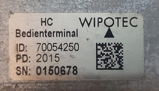 WIPOTEC BEDIENTERMINAL 70054250