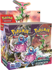 Pokemon Scarlet & Violet Temporal Forces Booster Box - Trading Card Market